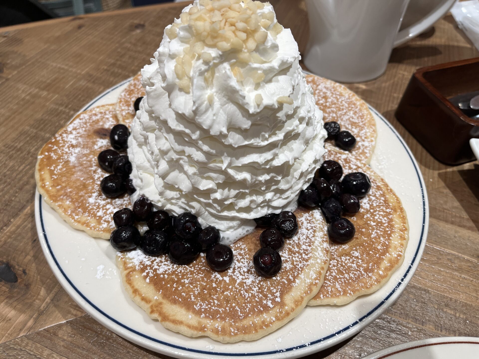 エッグスンシングスのパンケーキ