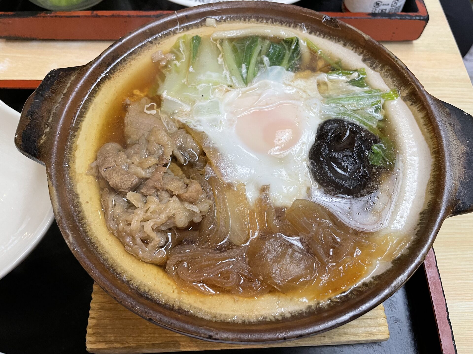 牛すきうどん