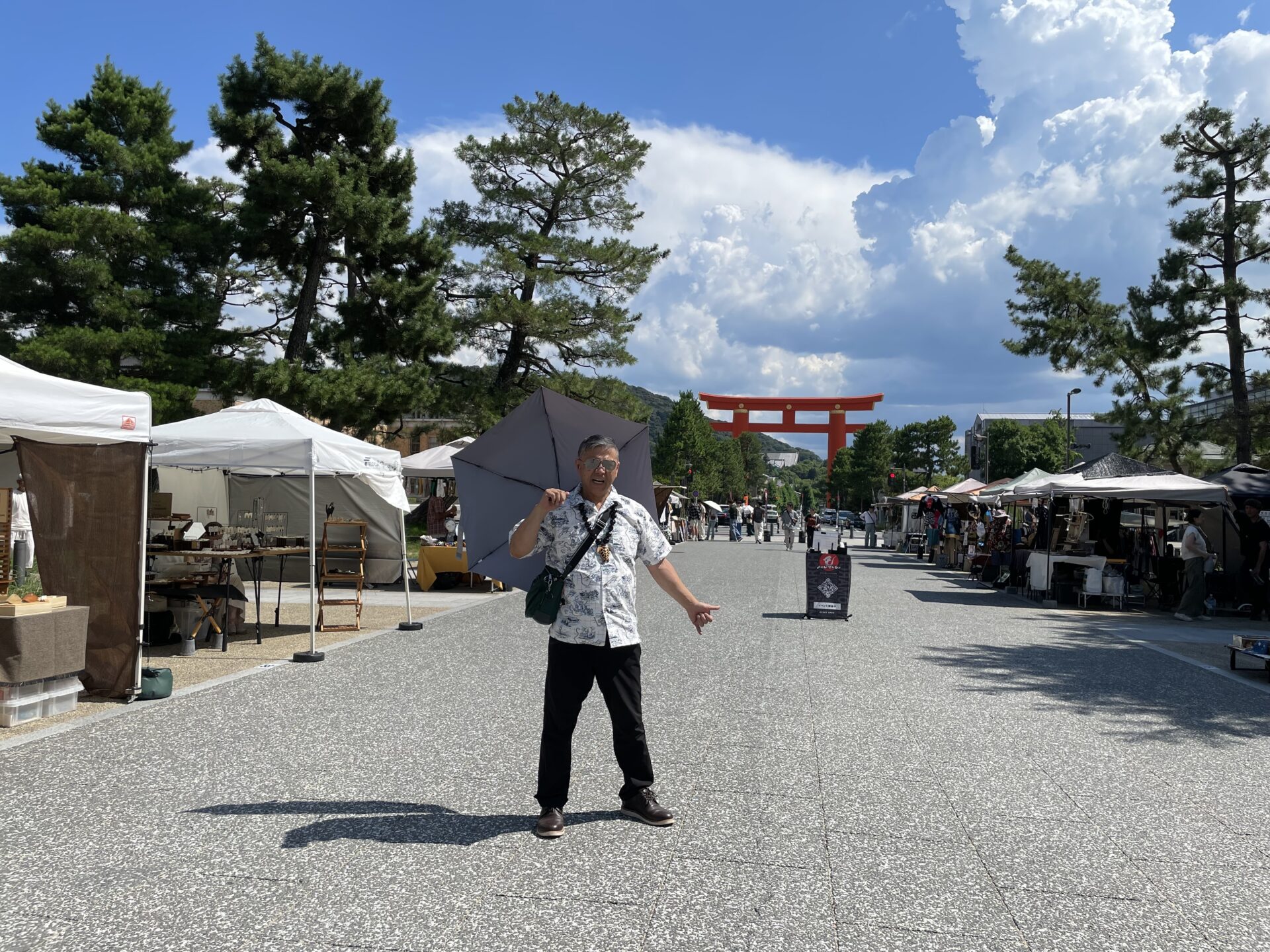 神宮道の出店