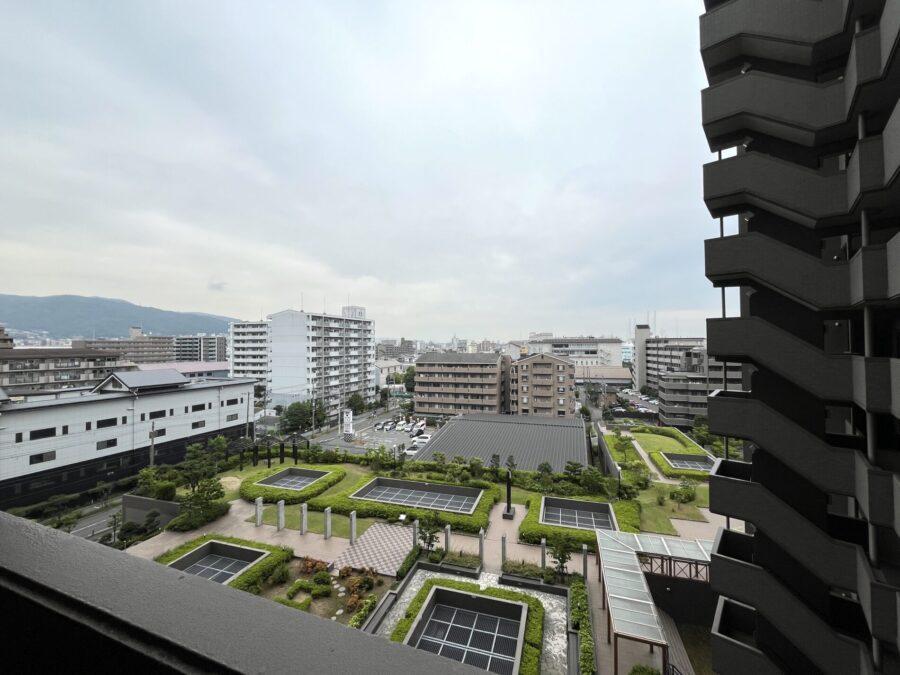 コスモシティ住吉川公園からの眺望
