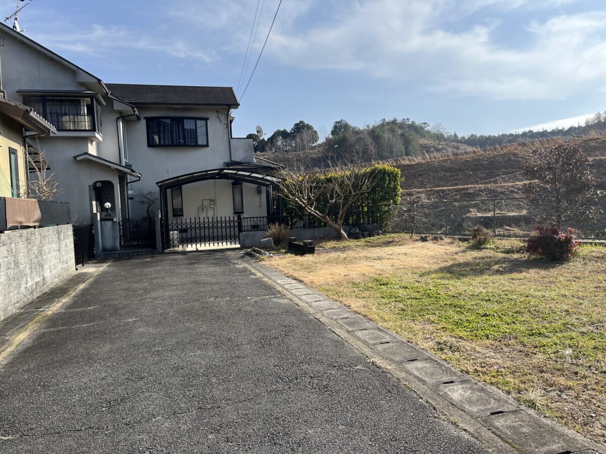 宇治田原町　売り戸建て住宅専用通路　
