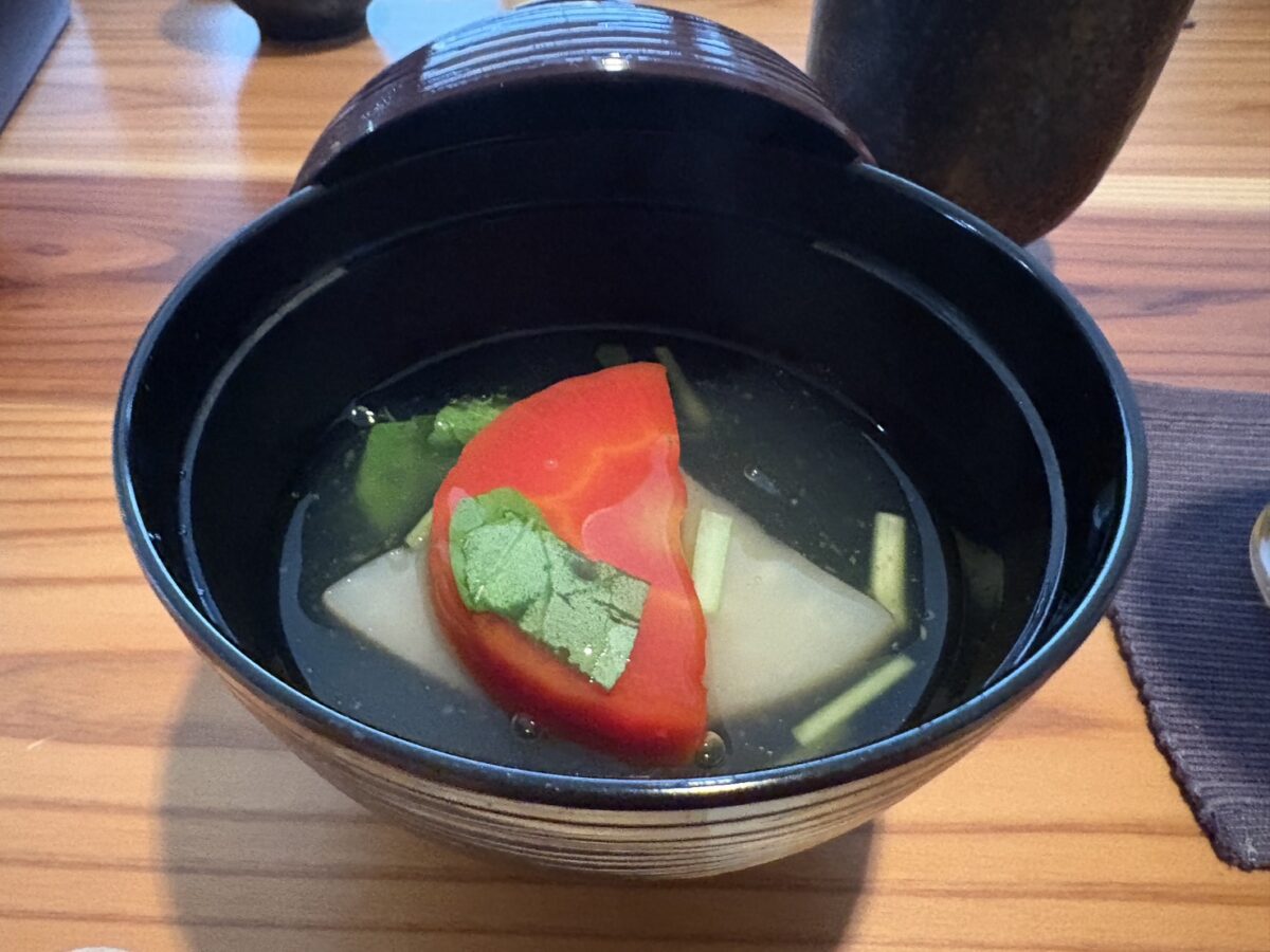 北山そわかのお吸い物