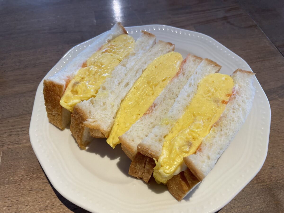 INVIGOのタマゴ焼きサンド