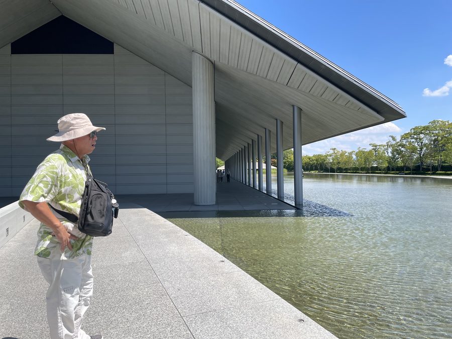 佐川美術館の水庭